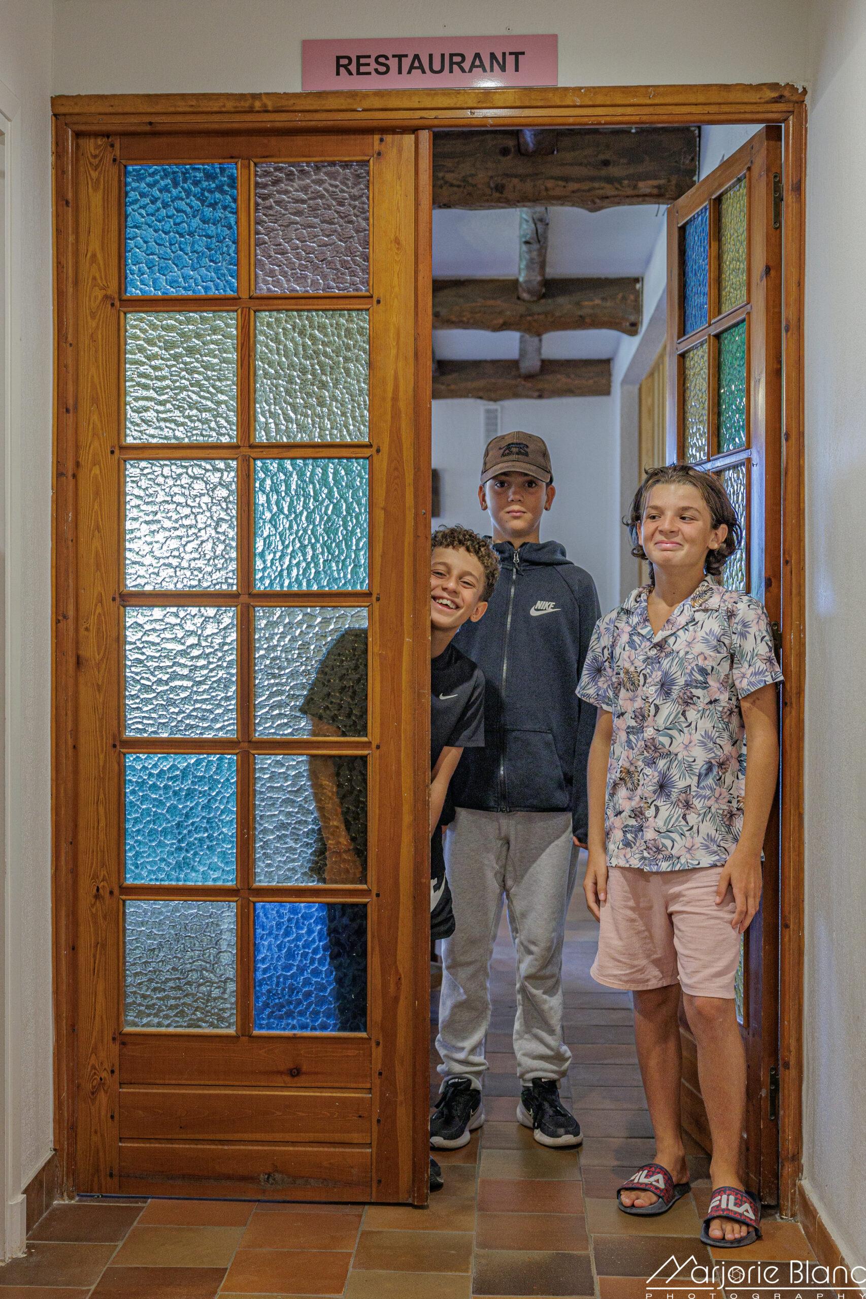 L’entrée du chalet