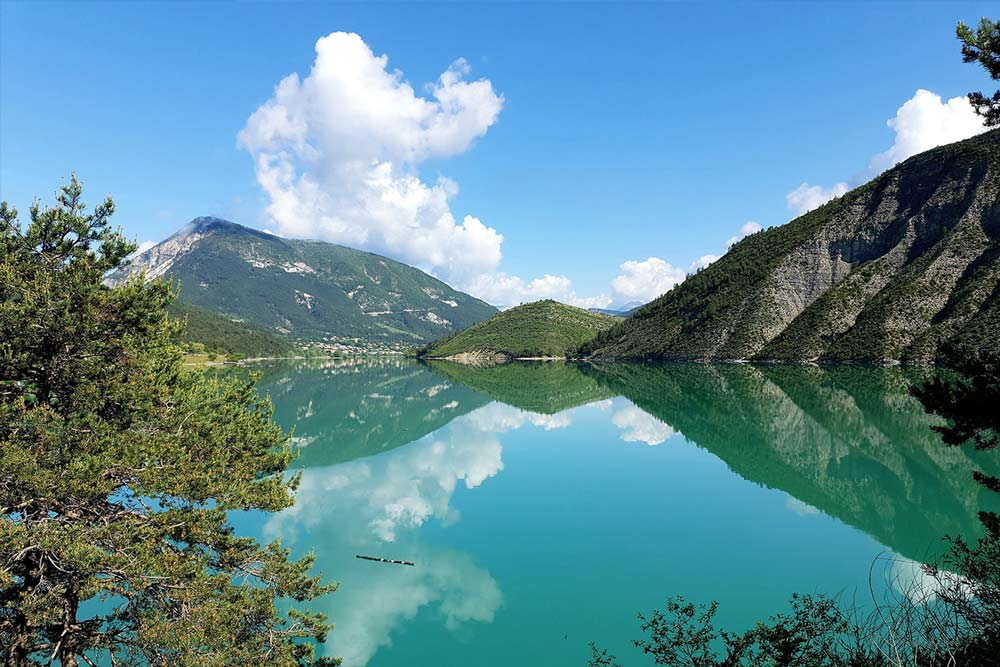 Le lac de Castillon